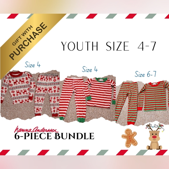 Kid's Pajama Sets 🎁  3 Set Bundle - Picture 1 of 14